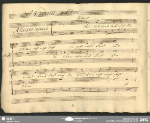 No. 4 Duett mit Chor: "Eilet fort daß euch die Mutter nicht mehr sieht"