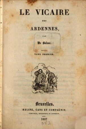 Le vicaire des Ardennes, 1
