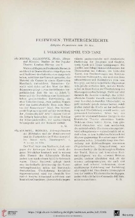 Festwesen; Theatergeschichte