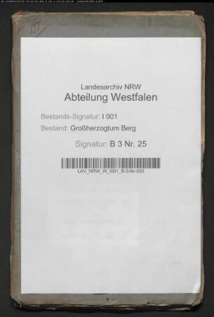 Einteilung der Schulbezirke in der Mairie Ostenfelde