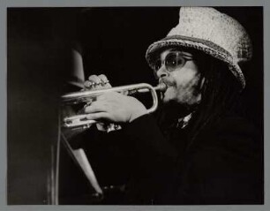 Carlos Rasul Siddik : Portrait des Trompeters Carlos Rasul Siddik beim 26. Jazz Jamboree Warschau 1984