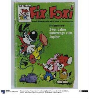 Fix und Foxi. 21. Jahrgang, Band 10