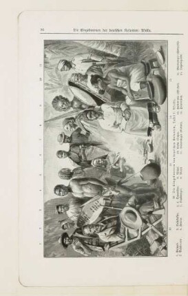 38. Die Eingeborenen der deutschen Kolonien, Tafel I: Afrika
