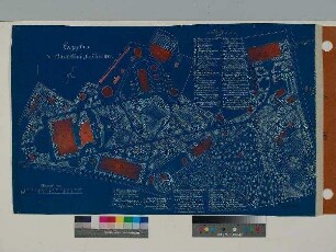 Lageplan der Ausstellung in Kiel 1896.