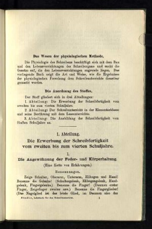 Wesen der physiologischen Methode
