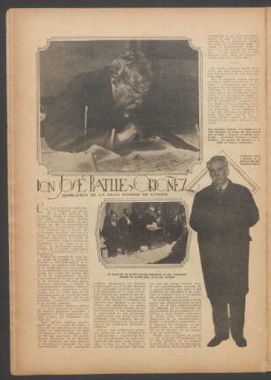 Don José Batlle y Ordóñez : Semblanza de un gran hombre de estado