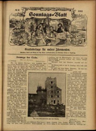 Ausgabe vom Sonntag, den 14. September 1913.