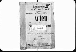 Beitreibung der direkten Staatssteuern und Gemeindesteuern. Generalakten