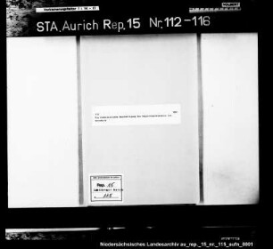 Die kommissarische Beschäftigung des Regierungsassessors von Gersdorff