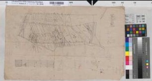 Oesterweg (Versmold) Teilung des Hacken (Haaken) (1787) o.M. 35 x 58 Zeichnung Spez.Verz. Markenkarten X Nr. 149