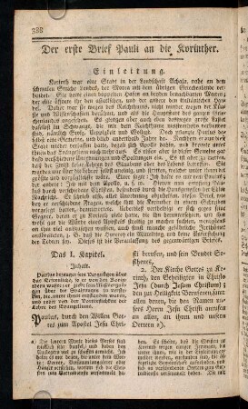 388-435, Der erste Brief Pauli an die Korinther