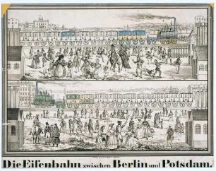 Die Eisenbahn zwischen Berlin und Potsdam