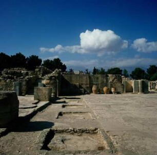 Phaistos. Palast. Im Nordwest-Winkel