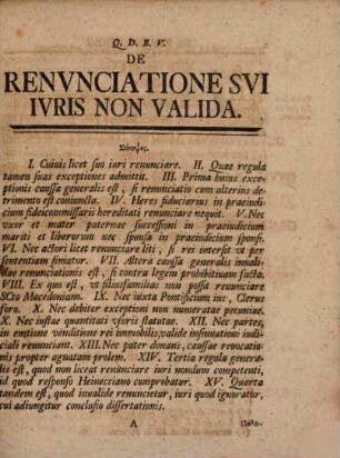 De renvntiatione svi ivris non valida, dissertatio