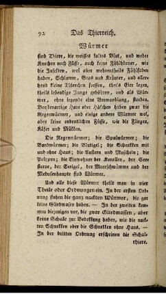 Würmer.