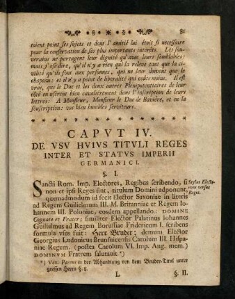 81-84, Caput IV