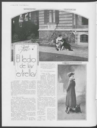 El tedio de las estrellas desde París : París, 1917.