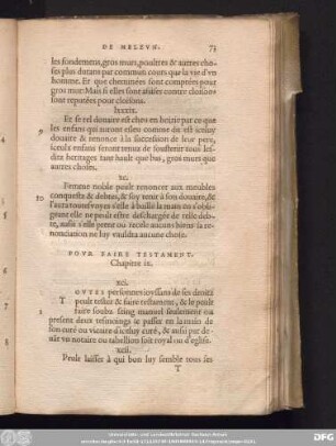 Povr Faire Testament. Chapitre ix.