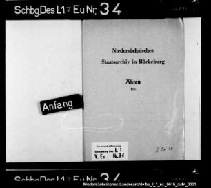 Supplik des Henrich Rust zu Hagenburg wegen Dienst- und Schatzfreiheit