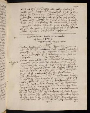 291-294, 17.4.1590, Ioan 18.19