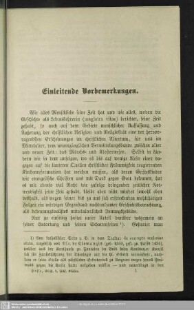 Einleitende Vorbemerkungen