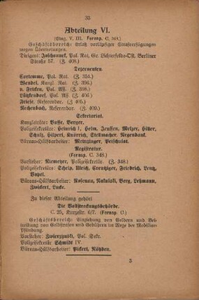 Abtheilung VI