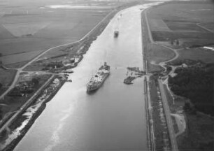 Sicherungsarbeiten am Nord-Ostsee-Kanal