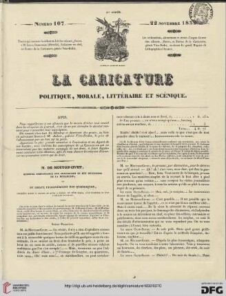 Numéro 107 (22 Novembre 1832)