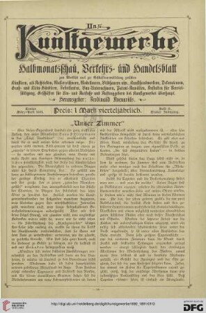 1. März-Heft 1891