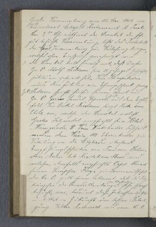 Große Versammlung am 21. Mai 1909.