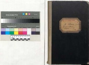 Zeugnisbuch der II. Klasse