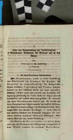 Jahresbericht der Wetterauischen Gesellschaft für die Gesammte Naturkunde zu Hanau. 1853/55, 1853/55. - 1855
