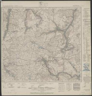Section Geyer aus: Topographische Karte (Meßtischblätter) Sachsen