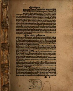 Opus minus secunde partis introductorium ad opus majus ... perutile