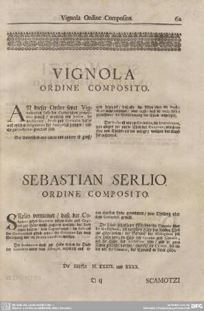 Vignola Ordine Composito.