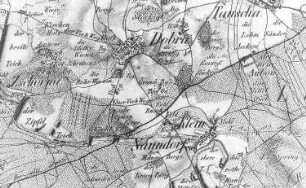 Tauscha-Dobra. Oberreit, Sect. Großenhain, 1841/43