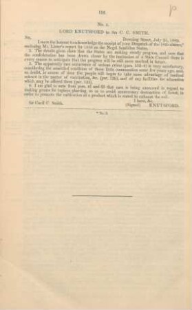 No. 4. Lord Knutsford to Sir C. C. Smith