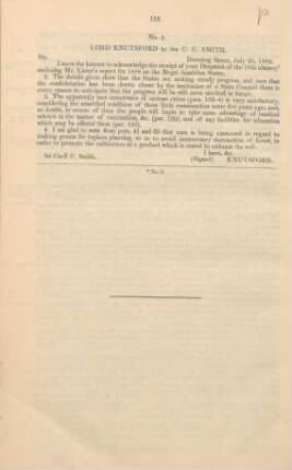 No. 4. Lord Knutsford to Sir C. C. Smith