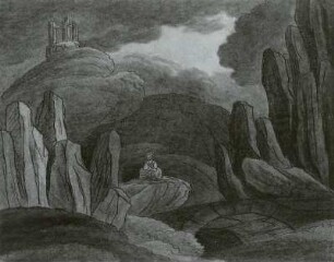 Illustrationen zu Goethes Faust: "Da sitzt meine Mutter auf einem Stein"