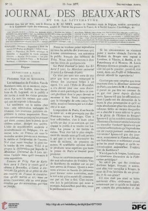 Nr. 11 (15 Juin 1877)