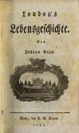 Loudon's Lebensgeschichte