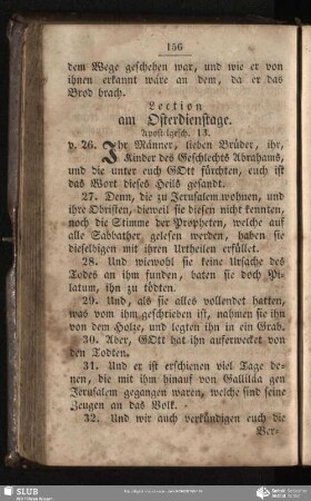 [Am Osterdienstage]