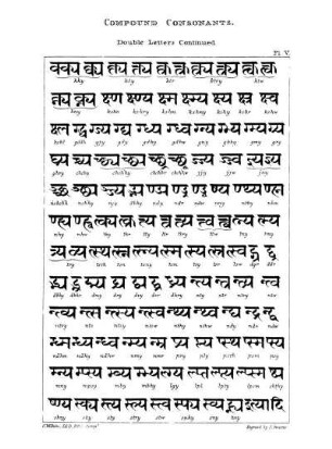Compound Consonants. Double Letters Continued.