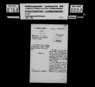 Lästige Anlagen, OA Gaildorf