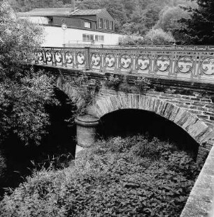 Brücke über die Aar; Aarbergen, Aar (Zum Wingert)