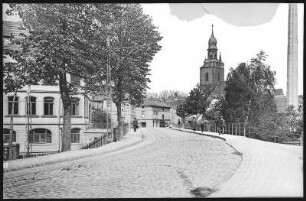 Hettstedt. Bahnhofstraße - Jakobikirche