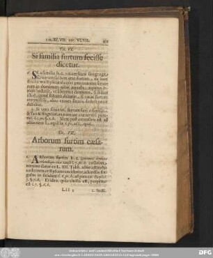 Tit. VII. Arborum furtim caesarum.