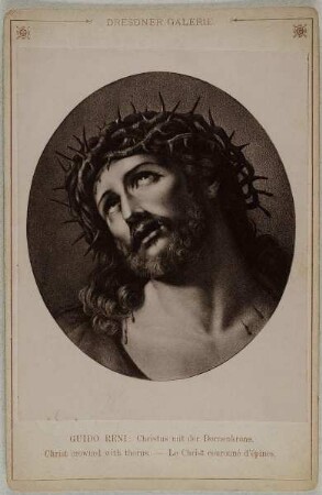 Dresdner Galerie: Guido Reni: Christus mit der Dornenkrone
