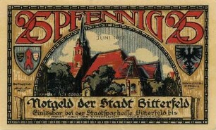 Notgeld - 25 Pfennig
