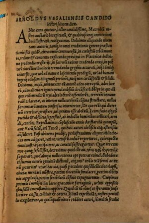 Macrobii Aurelii Theodosii viri consularis in Somnium Scipionis : libri II ; eiusdem saturnaliorum libri VII.